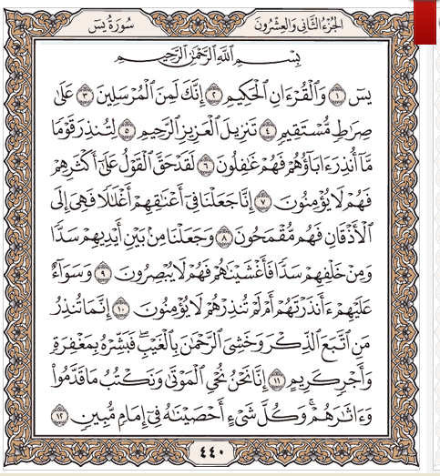 Detail Surat Yasin Di Al Quran Juz Berapa Nomer 35