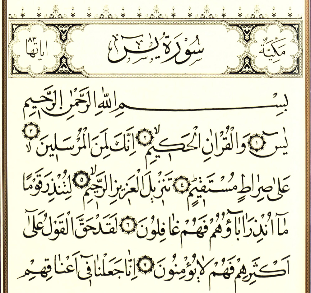 Detail Surat Yasin Halaman Berapa Di Alquran Nomer 5