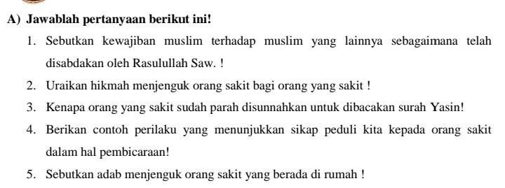 Detail Surat Yasin Untuk Orang Sakit Nomer 36