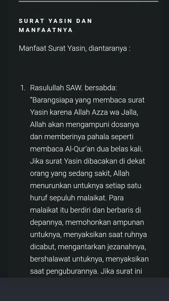 Detail Surat Yasin Untuk Orang Sakit Nomer 6