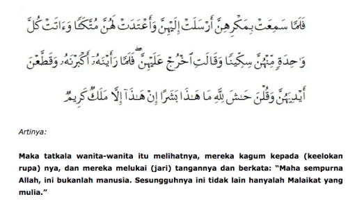 Detail Surat Yusuf Ayat 31 Untuk Memikat Wanita Nomer 8