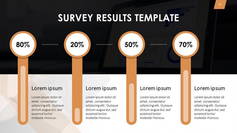 Detail Survey Results Powerpoint Template Nomer 32