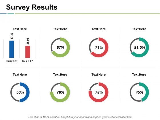 Detail Survey Results Powerpoint Template Nomer 8