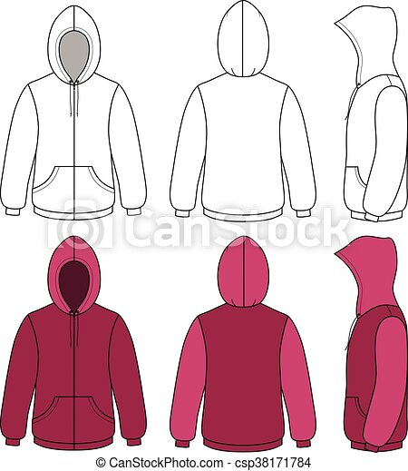 Detail Sweater Template Vector Nomer 20