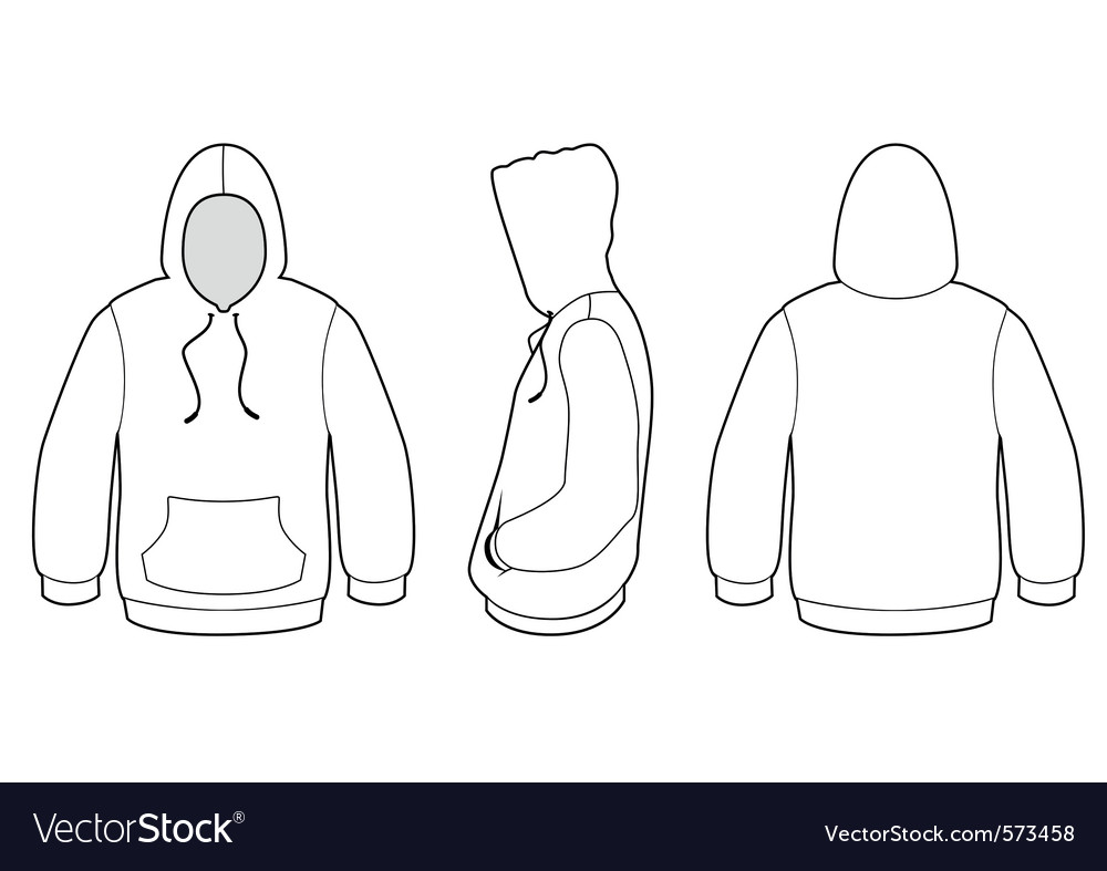 Detail Sweater Template Vector Nomer 3