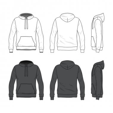 Detail Sweater Template Vector Nomer 29