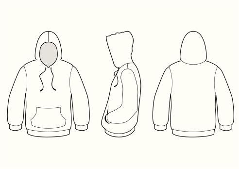 Detail Sweater Template Vector Nomer 33