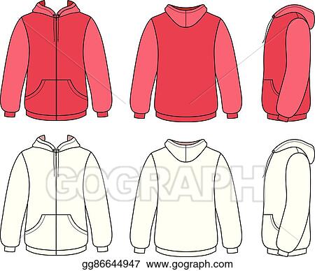 Detail Sweater Template Vector Nomer 37