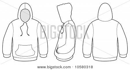 Detail Sweater Template Vector Nomer 39