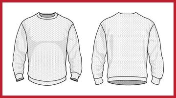 Detail Sweater Template Vector Nomer 50