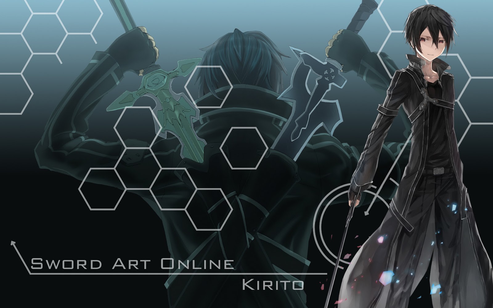 Detail Sword Art Online Kirito Wallpaper Nomer 7