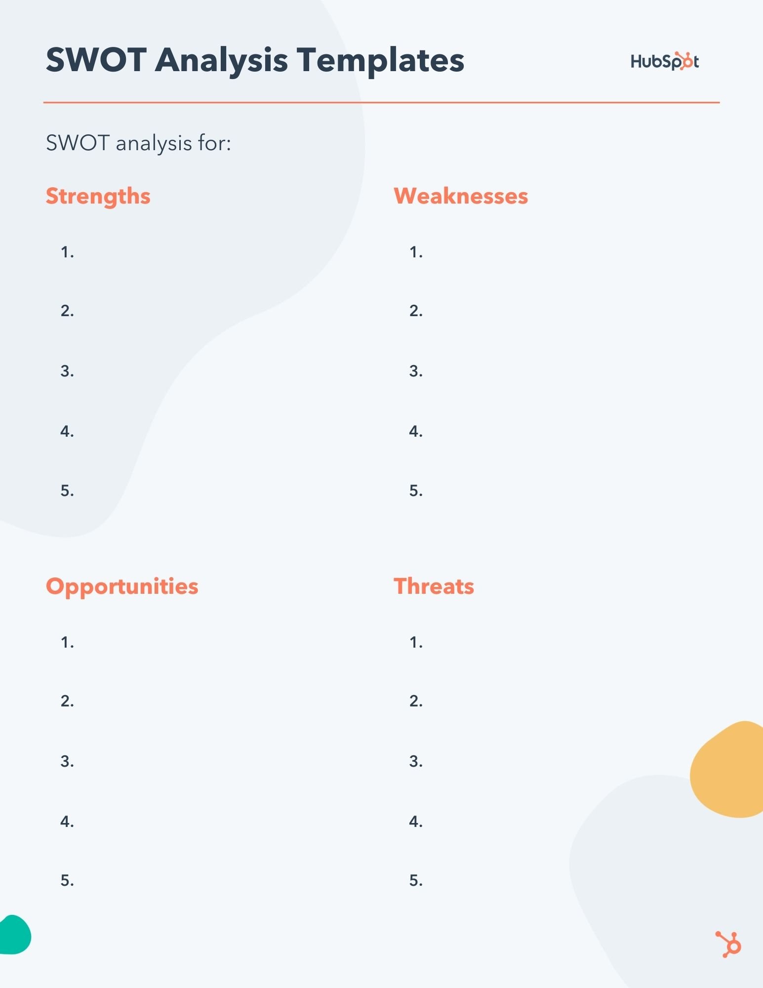 Detail Swot Analysis Report Template Nomer 30