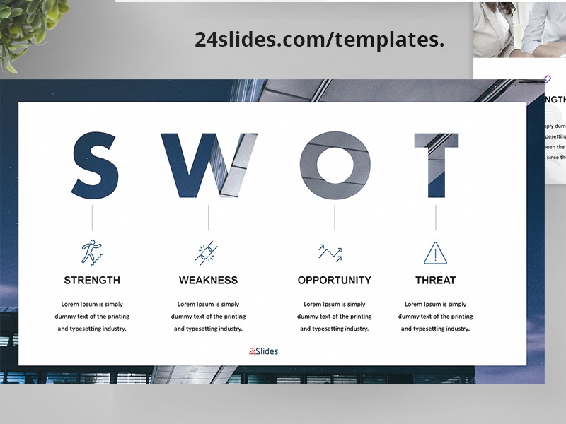 Detail Swot Analysis Template Ppt Nomer 30