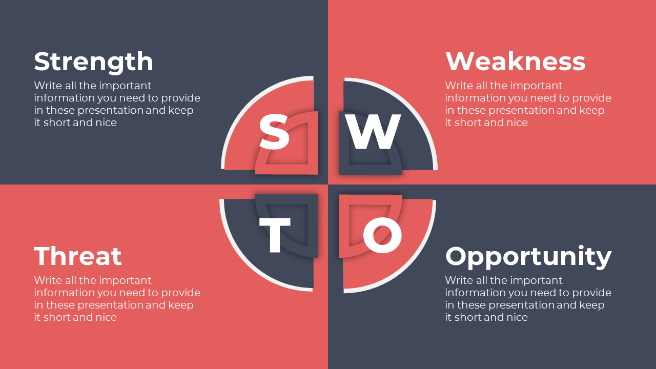 Detail Swot Template Png Nomer 24