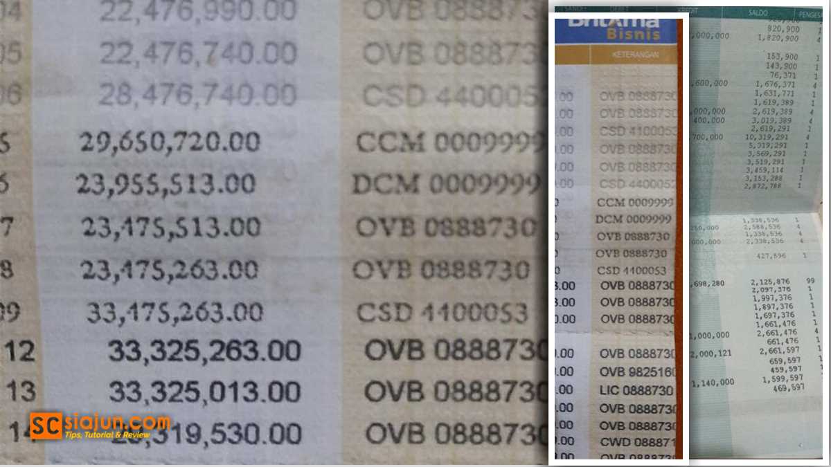 Detail Syarat Print Out Buku Tabungan Bni Nomer 19