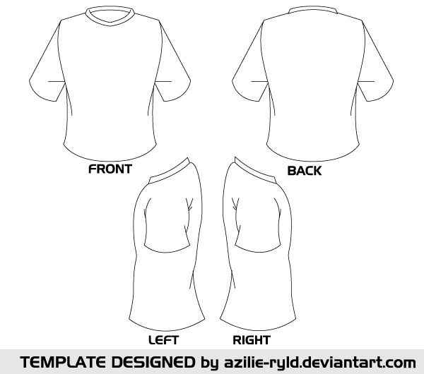 Detail T Shirt Design Template Nomer 25