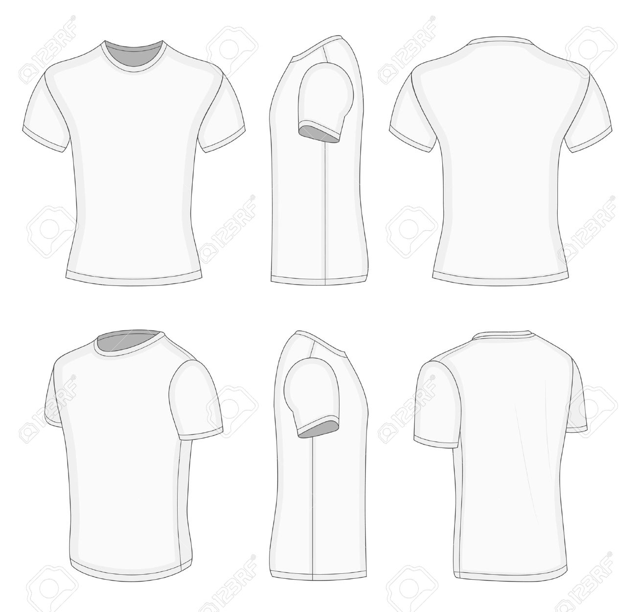 Detail T Shirt Design Template Nomer 26