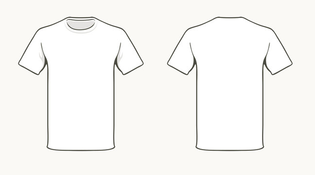 Detail T Shirt Template Nomer 18