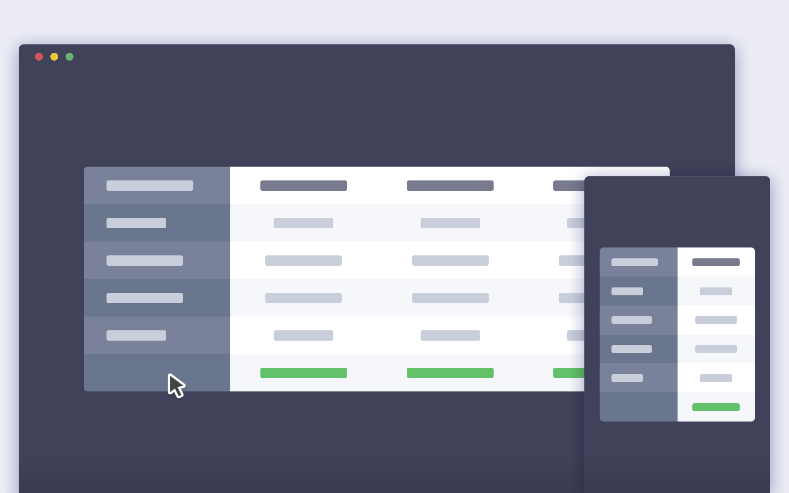 Detail Table Css Template Nomer 18