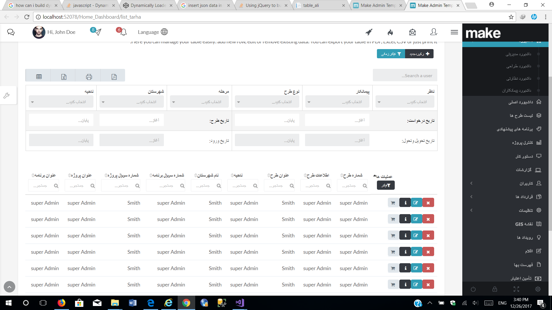 Detail Table Css Template Nomer 28