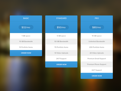 Detail Table Template Psd Nomer 41