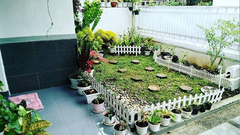 Detail Taman Bunga Sederhana Di Depan Rumah Nomer 18