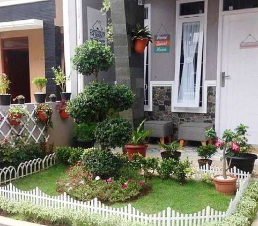 Detail Taman Bunga Sederhana Di Depan Rumah Nomer 22