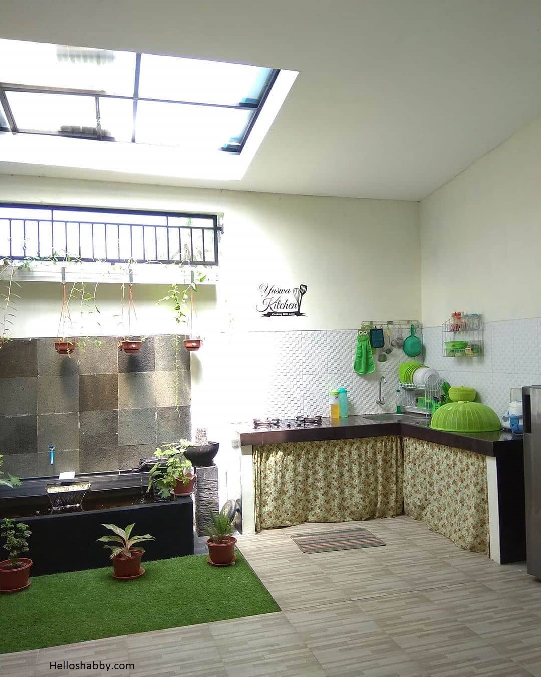 Detail Taman Dalam Rumah Dekat Dapur Nomer 48