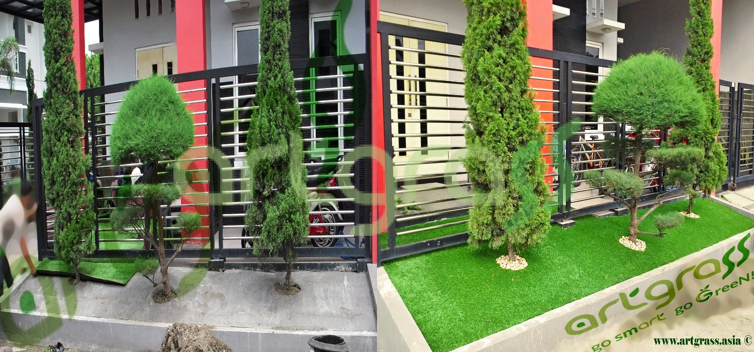 Detail Taman Depan Pagar Rumah Nomer 28