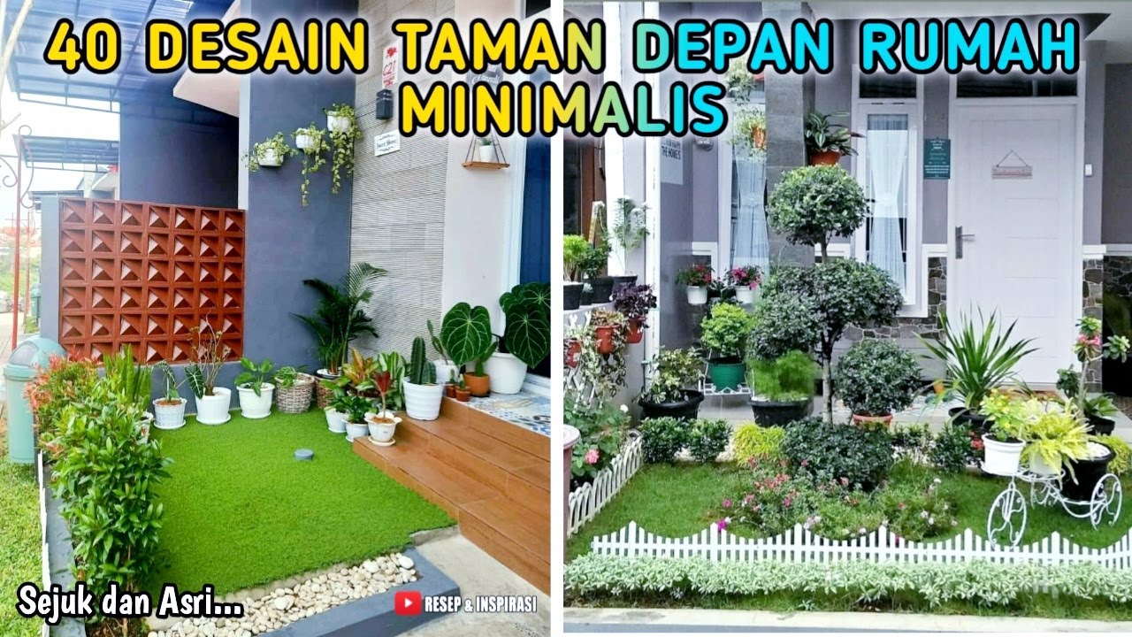 Detail Taman Depan Rumah Nomer 24