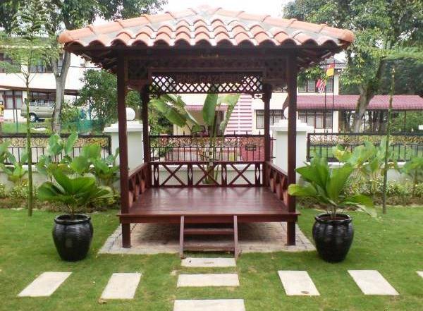 Download Taman Gazebo Depan Rumah Nomer 5