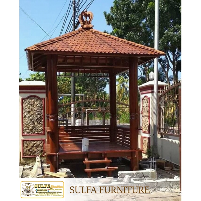 Detail Taman Gazebo Depan Rumah Nomer 44