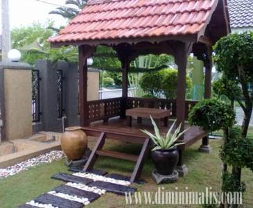 Detail Taman Gazebo Depan Rumah Nomer 7