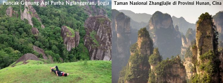 Detail Taman Hutan Nasional Zhangjiajie 13 Nomer 35