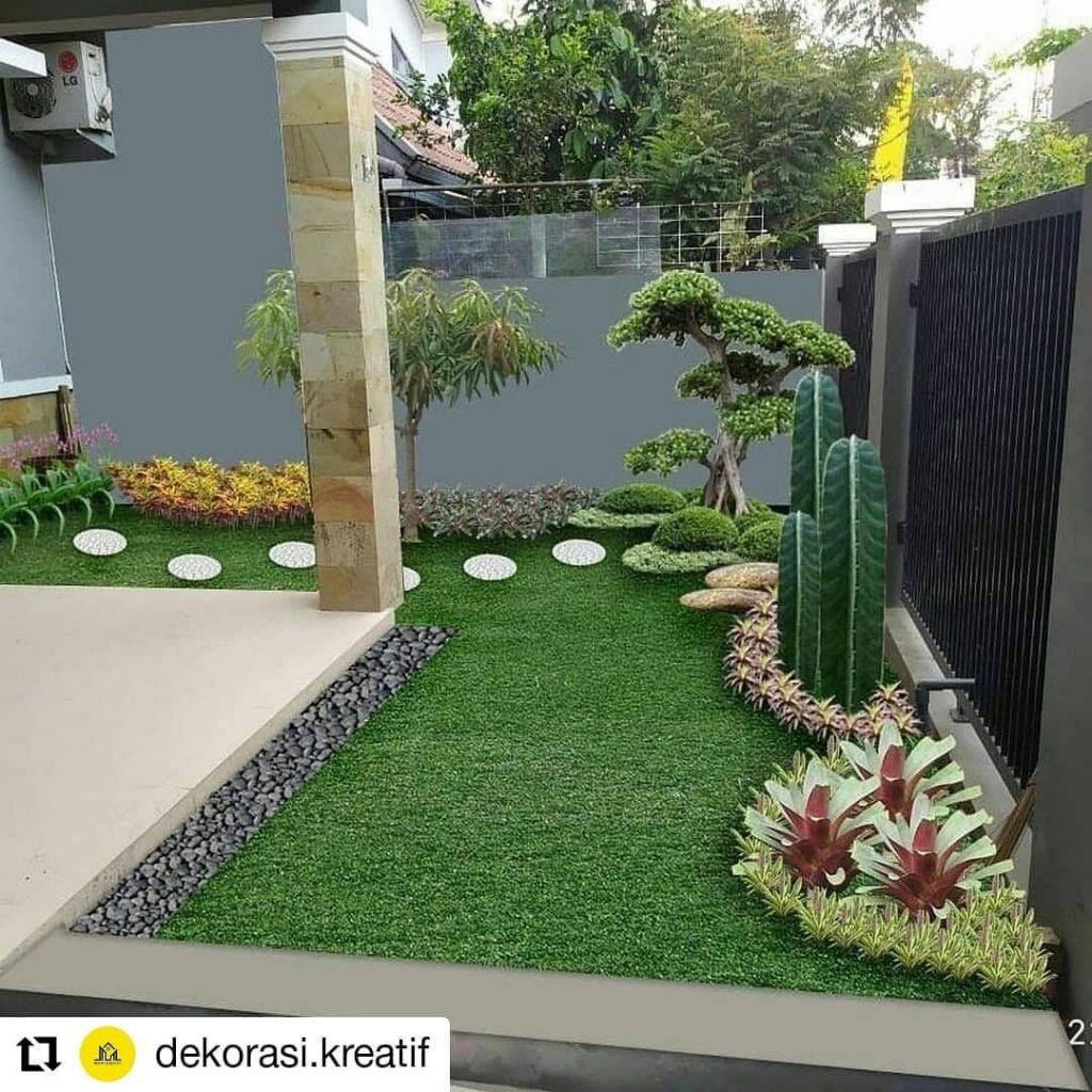 Detail Taman Kecil Depan Rumah Nomer 6