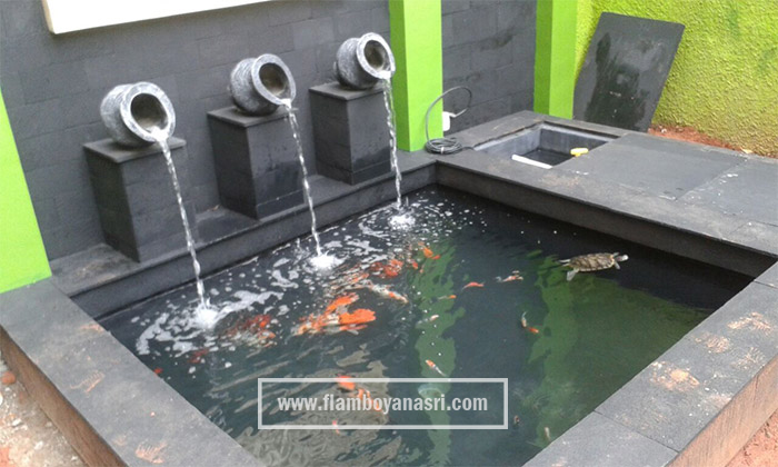 Detail Taman Kolam Ikan Depan Rumah Nomer 23