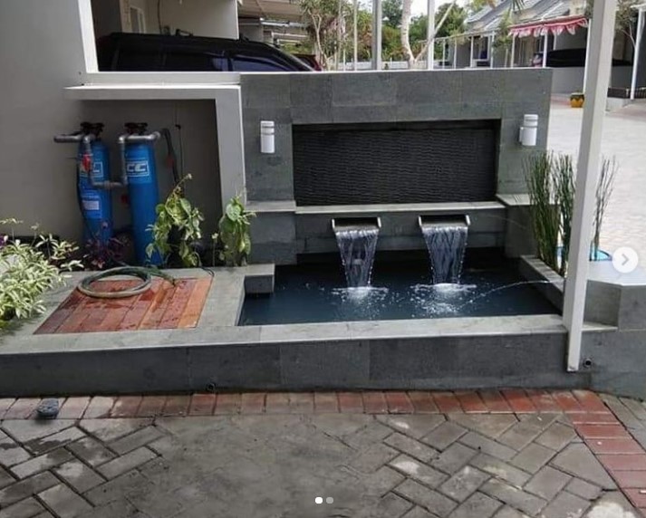 Detail Taman Kolam Minimalis Depan Rumah Nomer 14