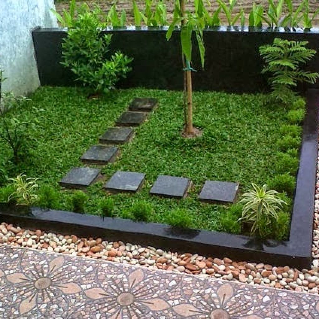 Detail Taman Pojok Depan Rumah Nomer 9