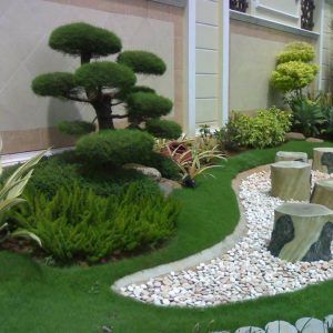 Detail Taman Pojok Depan Rumah Nomer 10