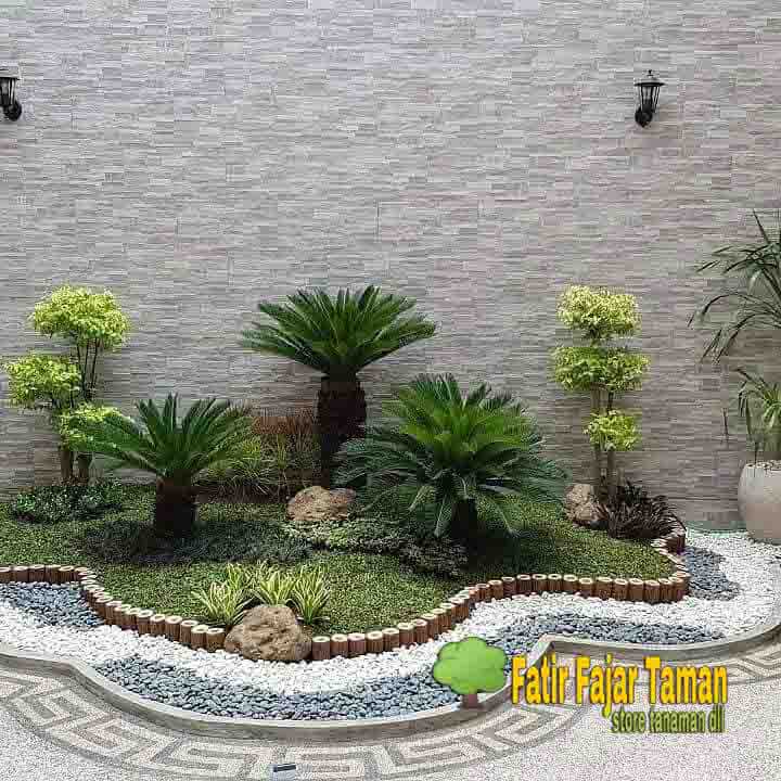 Detail Taman Pojok Depan Rumah Nomer 15