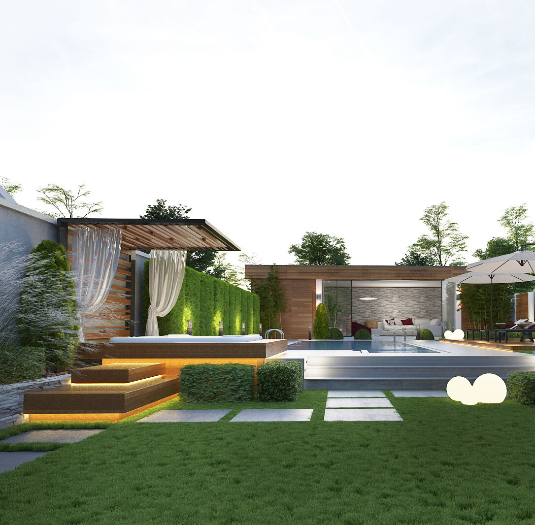 Detail Taman Pojok Depan Rumah Nomer 26