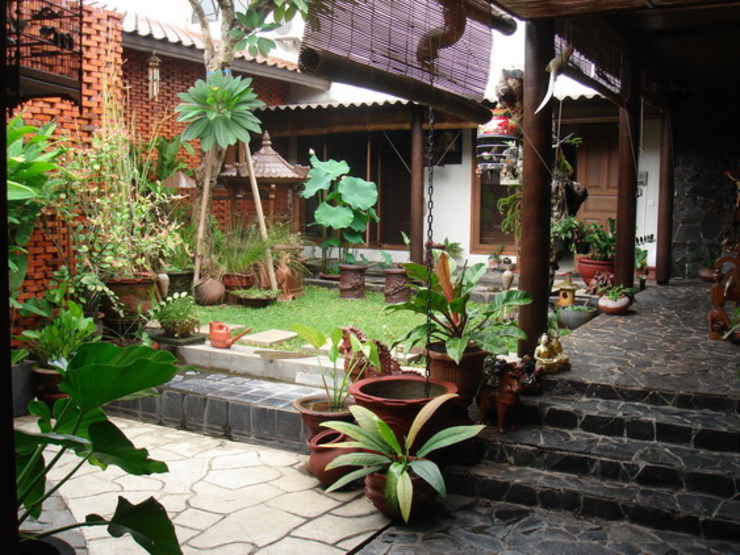 Detail Taman Rumah Joglo Nomer 5