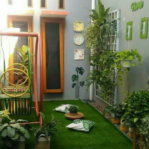 Detail Taman Rumput Sintetis Dalam Rumah Nomer 8