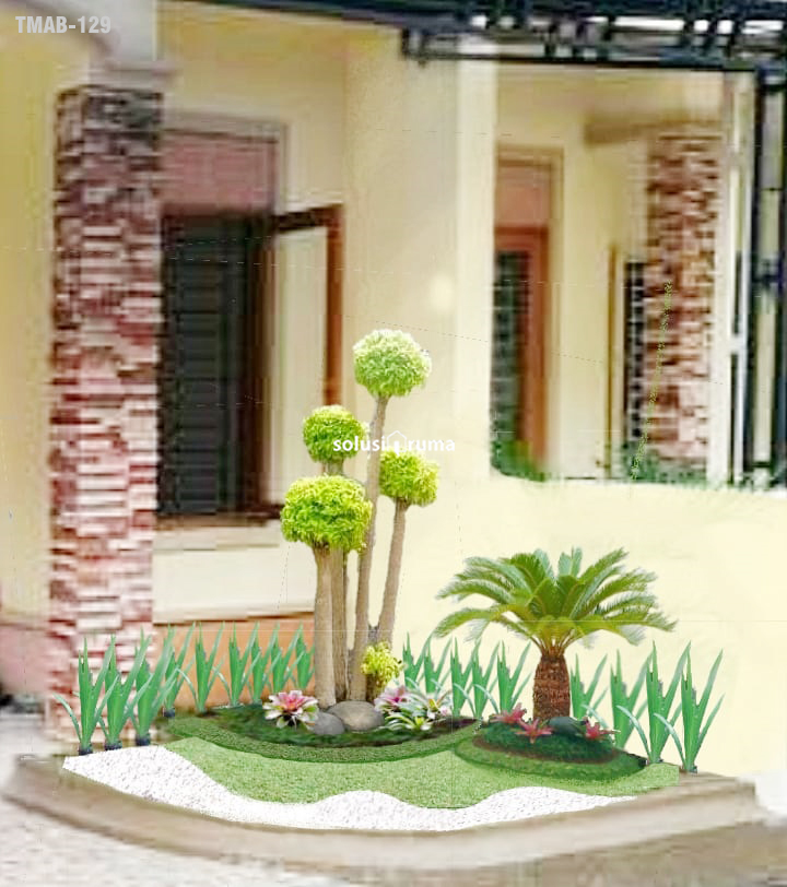 Detail Taman Sudut Rumah Nomer 4