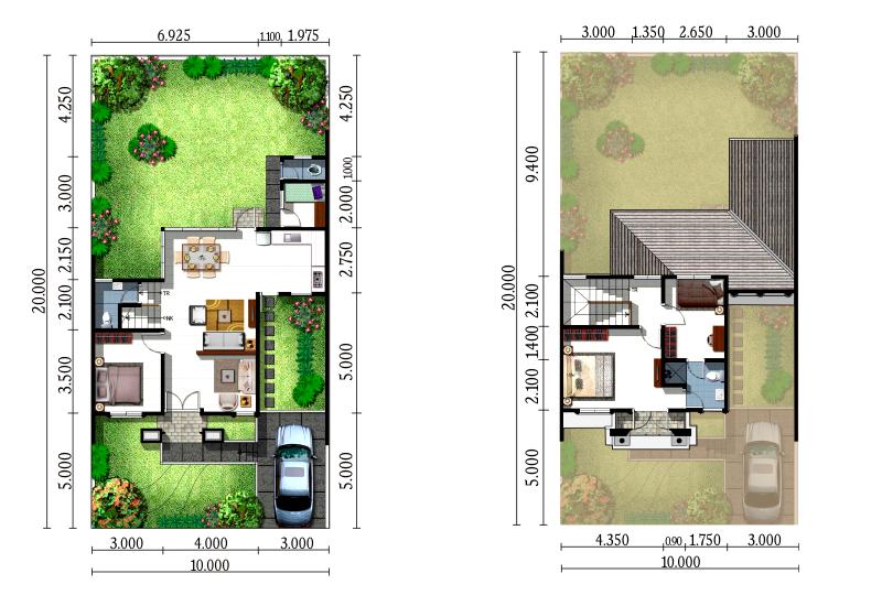 Detail Taman Tampak Atas Nomer 35