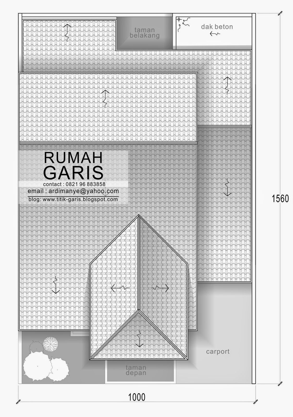 Detail Tampak Atas Atap Nomer 33