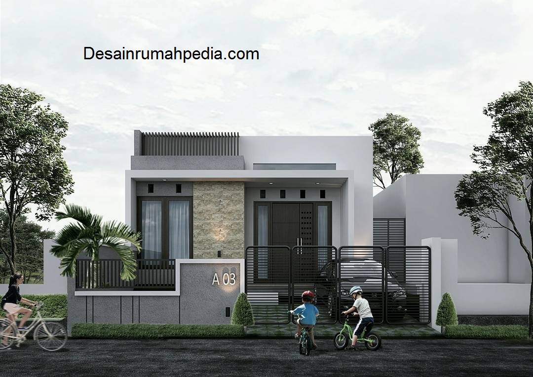 Detail Tampak Depan Rumah Nomer 50