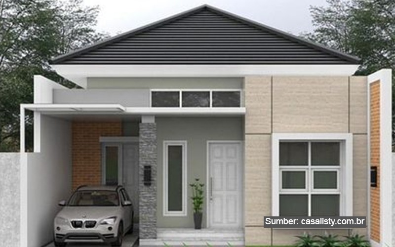 Detail Tampak Depan Rumah Minimalis Nomer 45