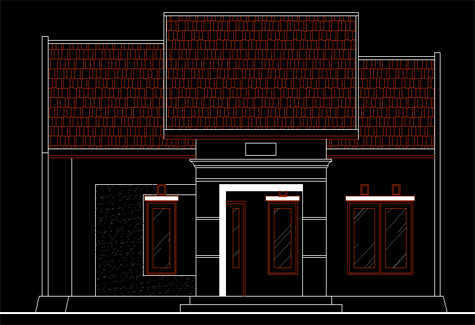 Detail Tampak Gambar Dwg Nomer 30