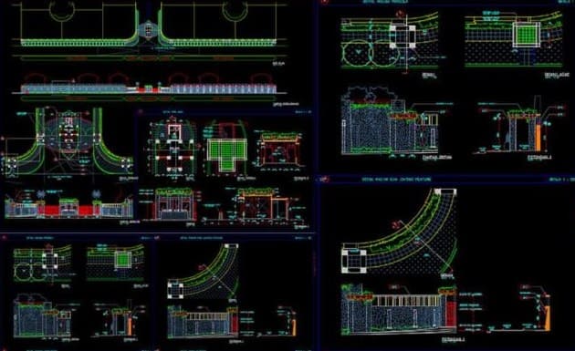 Detail Tampak Gambar Dwg Nomer 34